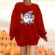 Sweatshirts For Women Casual Long Sleeve Graphic Tee Shirts Sweatshirts Pullover Tops For Women Print