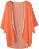 Womens Elegant Puff Sleeve Chiffon Loose Cover Up Casual Blouse Tops Womens Long Sweater