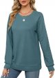 Sweatshirts for Women Cable Knit Sleeve Sweaters Lightweight Fashion