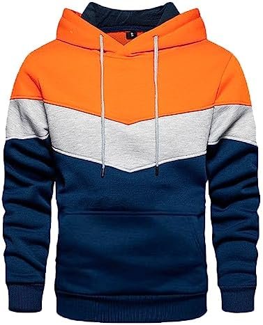 Men's Spring And Autumn Long Sleeved Hoodie Men's Casual Unique Outdoor Design Long Sleeved Hoodie Bottoms