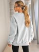 Womens Oversized Sweatshirts Hoodies Crew Neck Pullover Sweaters Casual Comfy Fall Fashion Outfits Clothes