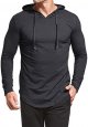 Men's S-5X Short/Long Sleeve Fashion Athletic Hoodies Sport Sweatshirt Hip Hop Pullover