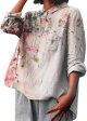 Short Sleeve Blouses for Women Womens Tunic Tops Women Fall Shirts Loose Casual Oversized Comfortable V-Neck Top